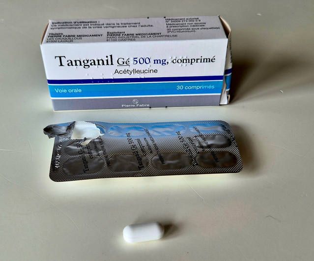 Tanganil and N-Acetyl-L-Leucine